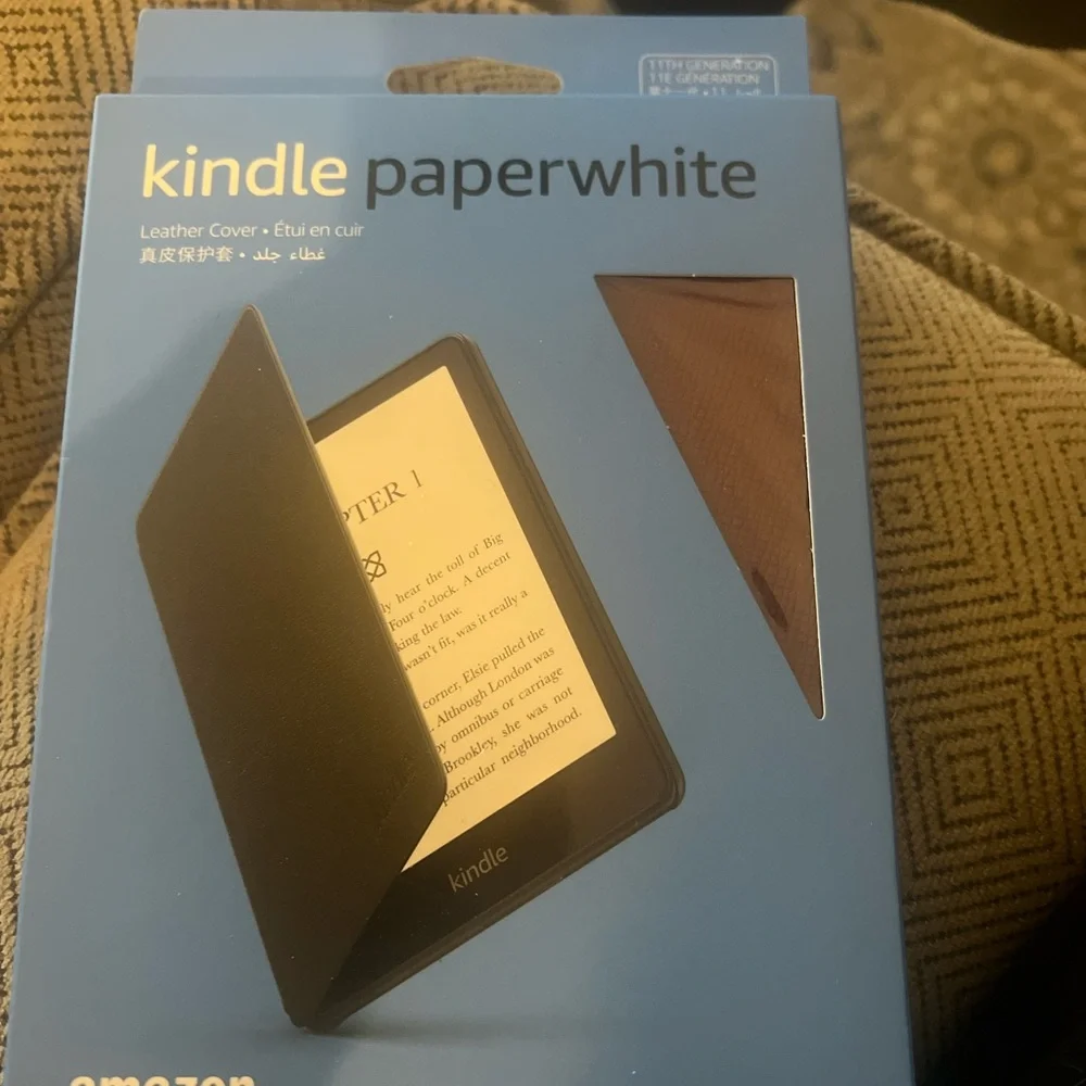 Amazon Kindle Paperwhite Leather Cover - Merlot